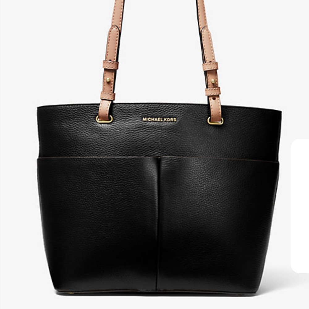 NWT MICHAEL MICHAEL KORS Bedford Medium Pebbled Leather Tote!